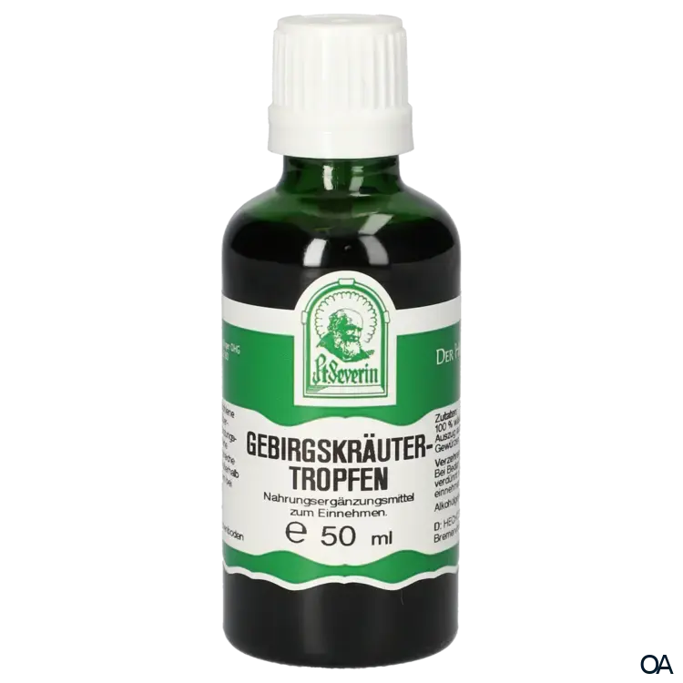 Pater Severin Gebirgskräuter Tropfen