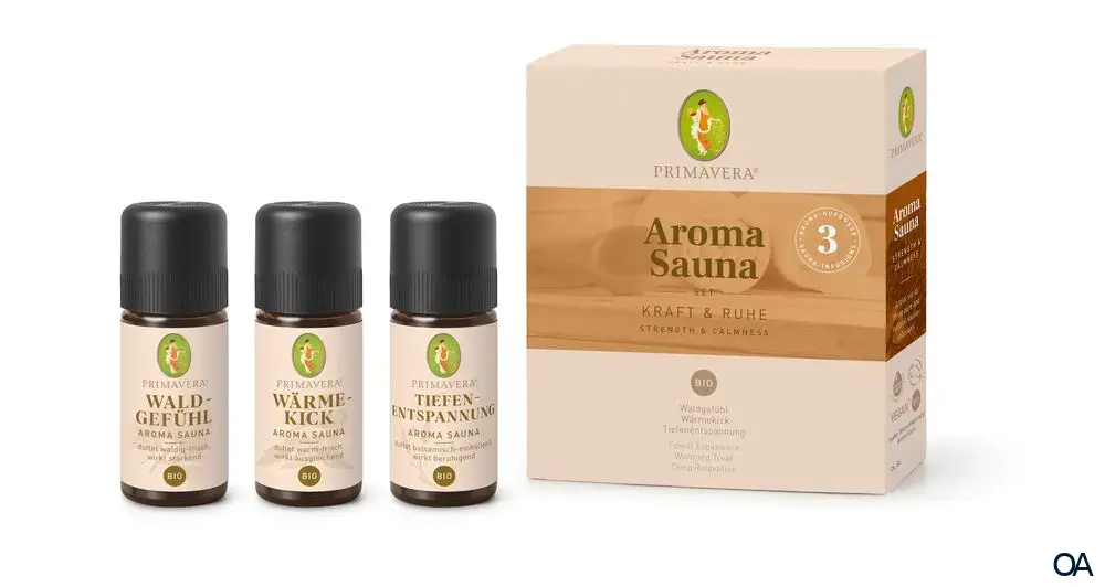 Primavera Set Aroma Sauna Kraft & Ruhe Primavera Set Aroma Sauna Kraft & Ruhe