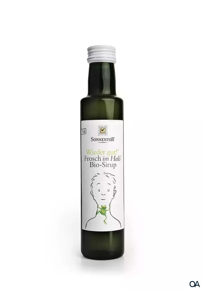 Sonnentor Frosch im Hals® Sirup
