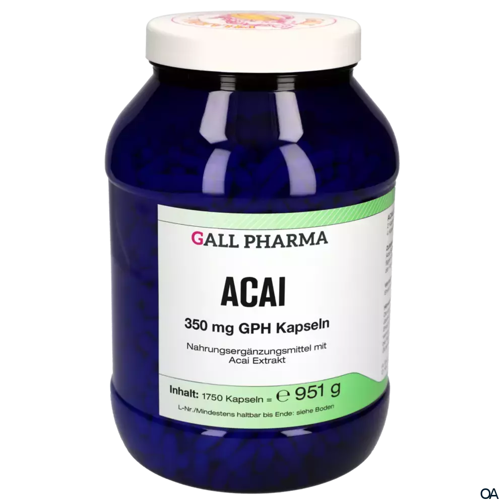 Gall Pharma Acai 350 mg Kapseln Gall Pharma Acai 350 mg Kapseln