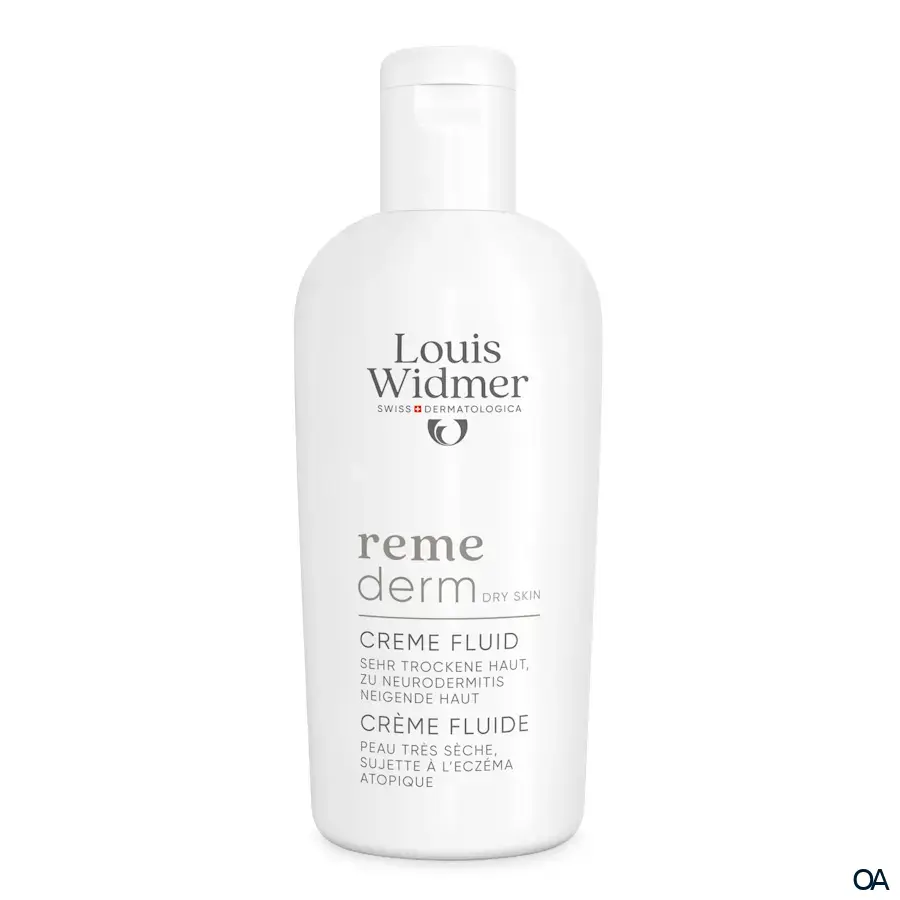 Louis Widmer remederm Dry Skin Creme Fluid - leicht parfümiert Louis Widmer remederm Dry Skin Creme Fluid - leicht parfümiert