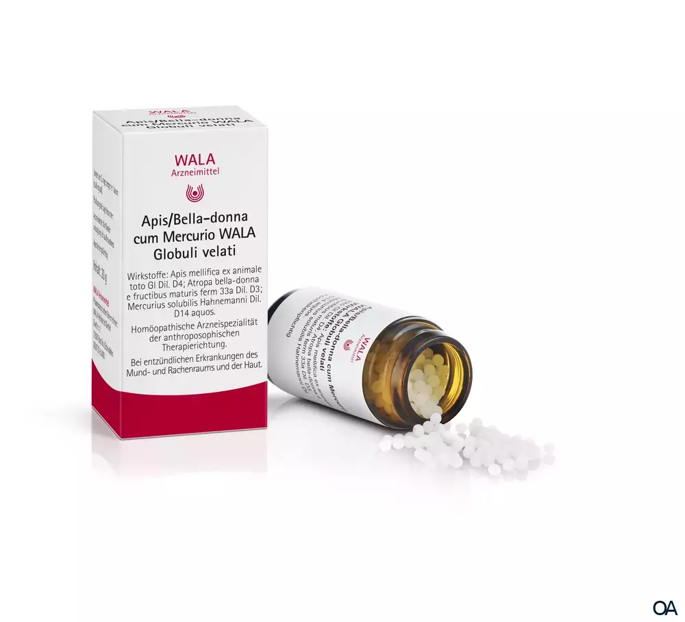 Wala Apis/Belladonna cum Mercurio Globuli velati