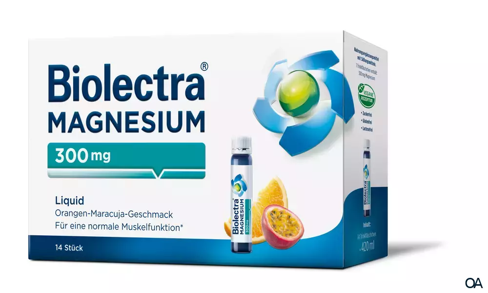 Biolectra® Magnesium 300 mg Liquid Biolectra® Magnesium 300 mg Liquid