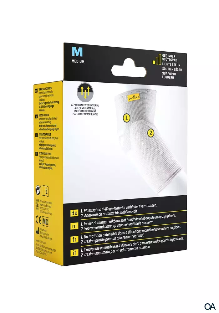 3M FUTURO™ Comfort Lift Ellenbogen-Bandage 76578, M (25.4 - 27.9 cm)