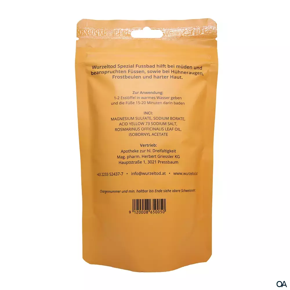 Wurzeltod Spezial-Fußbad Wurzeltod Spezial-Fußbad