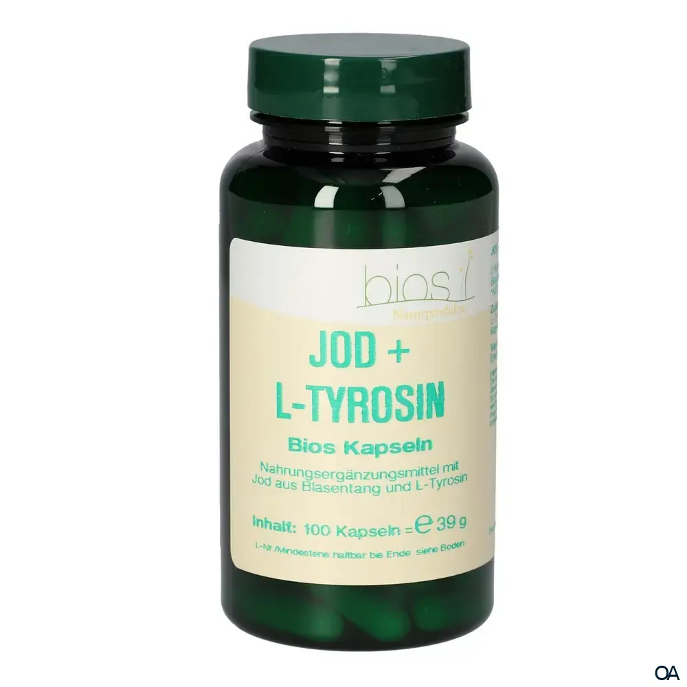 Bios Jod + L-Tyrosin Kapseln Bios Jod + L-Tyrosin Kapseln
