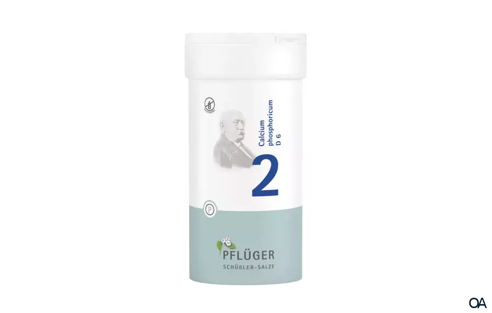 BIOCHEMIE PFLÜGER® Nr. 2 Calcium phosphoricum D 6 Tabletten BIOCHEMIE PFLÜGER® Nr. 2 Calcium phosphoricum D 6 Tabletten