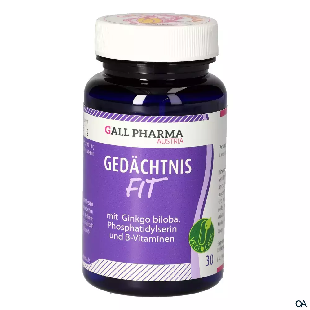 Gall Pharma Gedächtnis-Fit Kapseln Gall Pharma Gedächtnis-Fit Kapseln