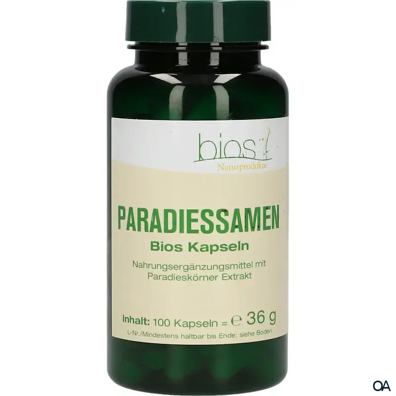 Bios Paradiessamen Kapseln