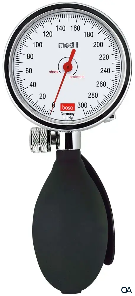 boso med Blutdruck-Selbstmessgerät mit Stethoskop