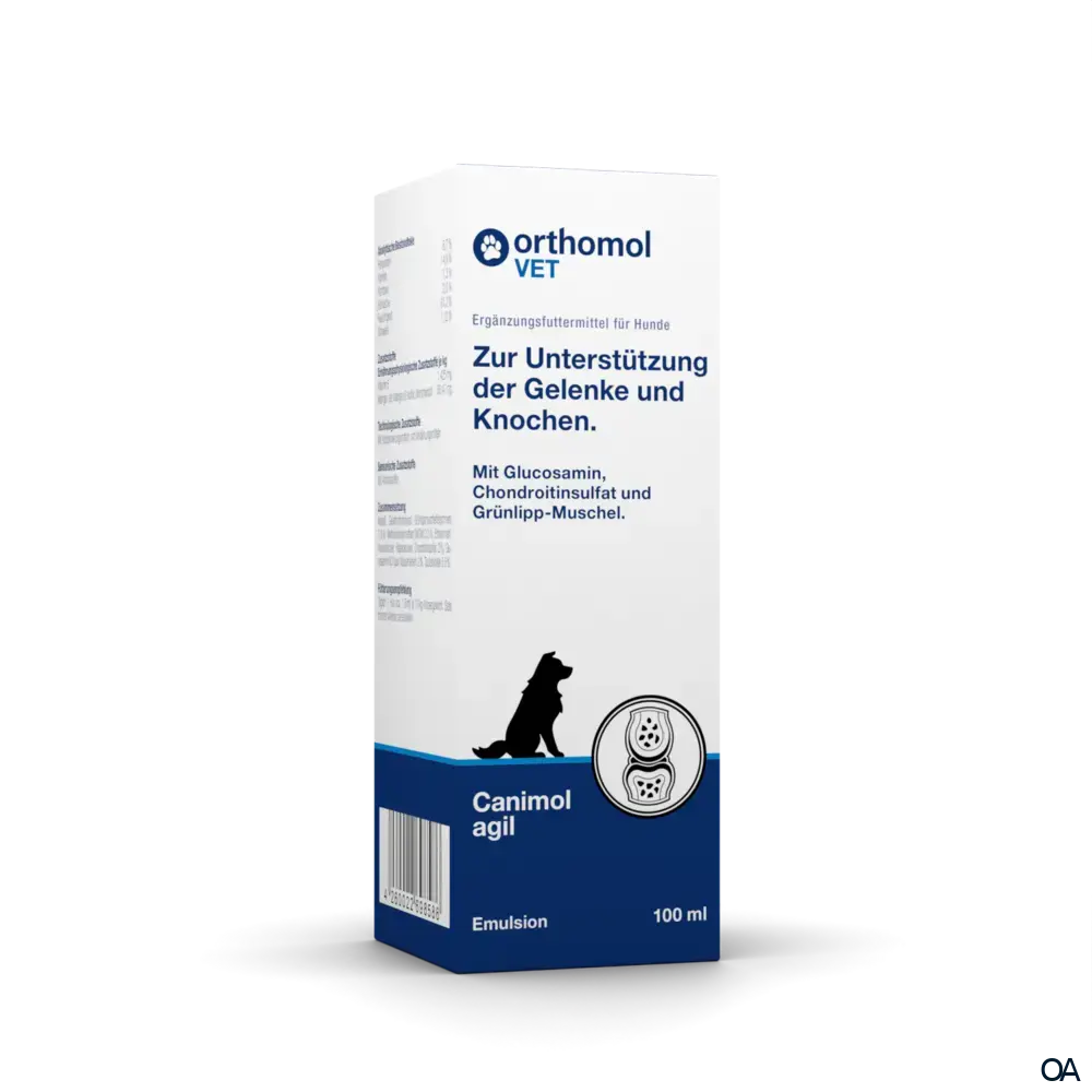 Orthomol VET Canimol agil Emulsion für Hunde