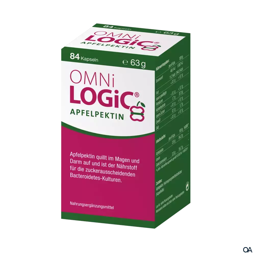 OMNi-LOGiC® APFELPEKTIN Kapseln OMNi-LOGiC® APFELPEKTIN Kapseln