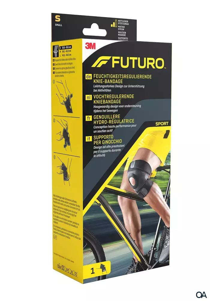 Futuro Sport Feuchtigkeitsregulierende Knie-Bandage