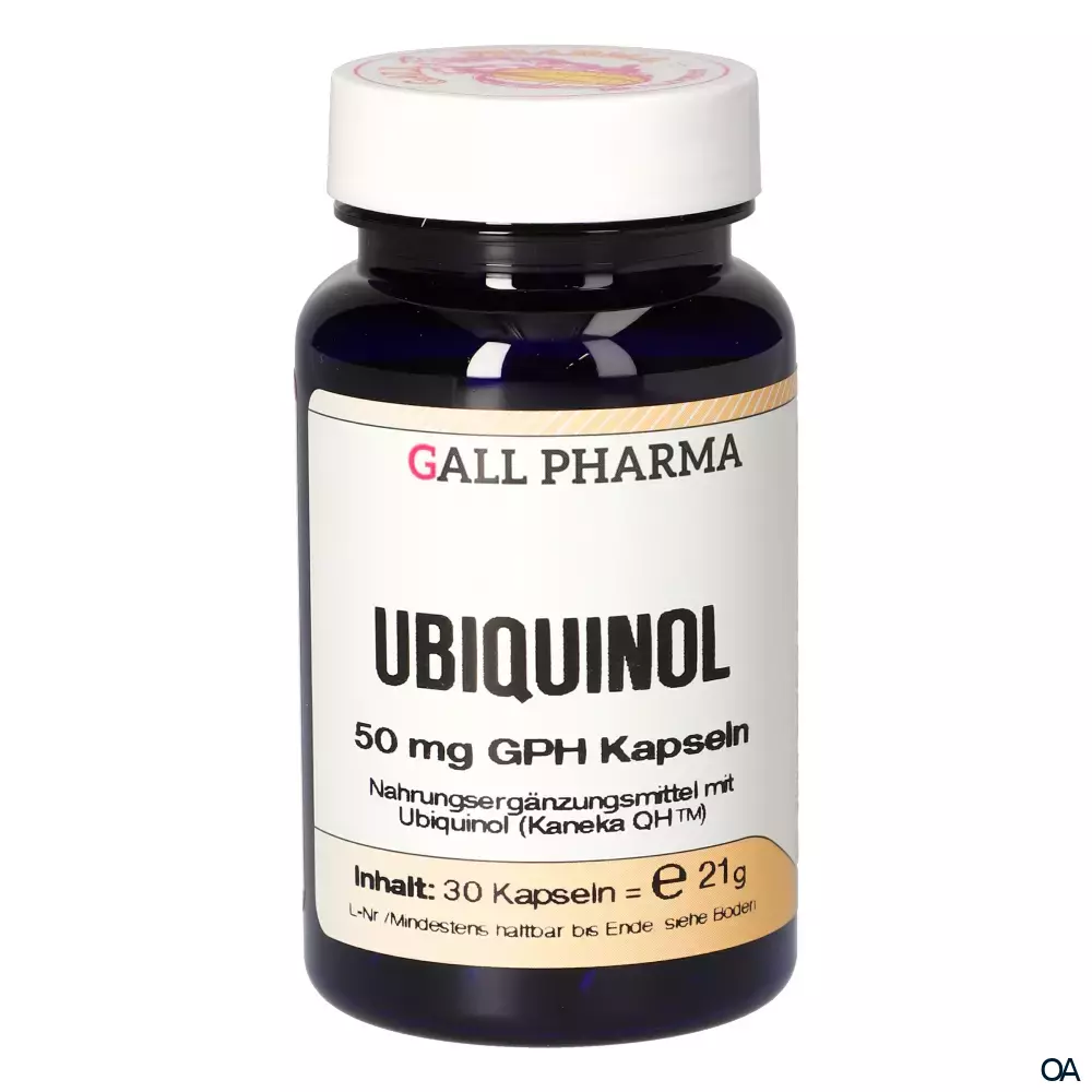 Gall Pharma Ubiquinol 50 mg Kapseln Gall Pharma Ubiquinol 50 mg Kapseln