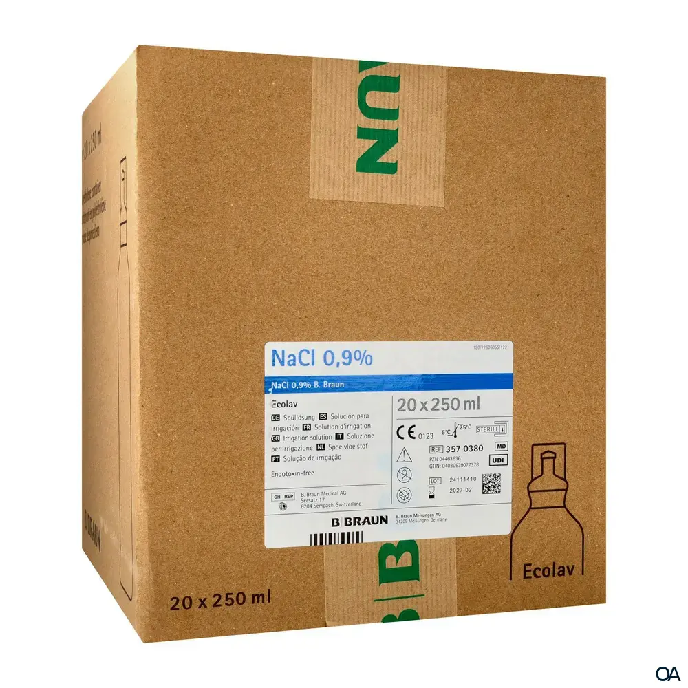 B.Braun NaCL 0,9% - Ecolav® Spüllösung 250 ml