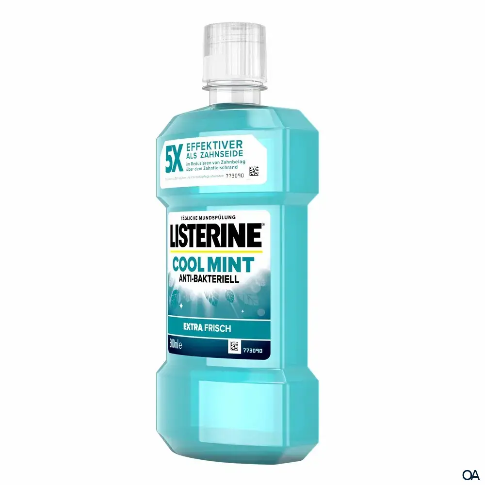 Listerine Cool Mint Geschmack Mundspüllösung Listerine Cool Mint Geschmack Mundspüllösung
