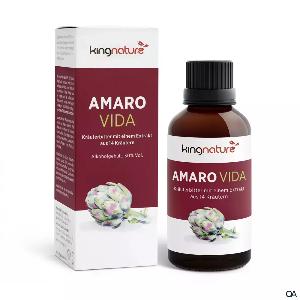 Kingnature Amaro Vida Tropfen Kingnature Amaro Vida Tropfen