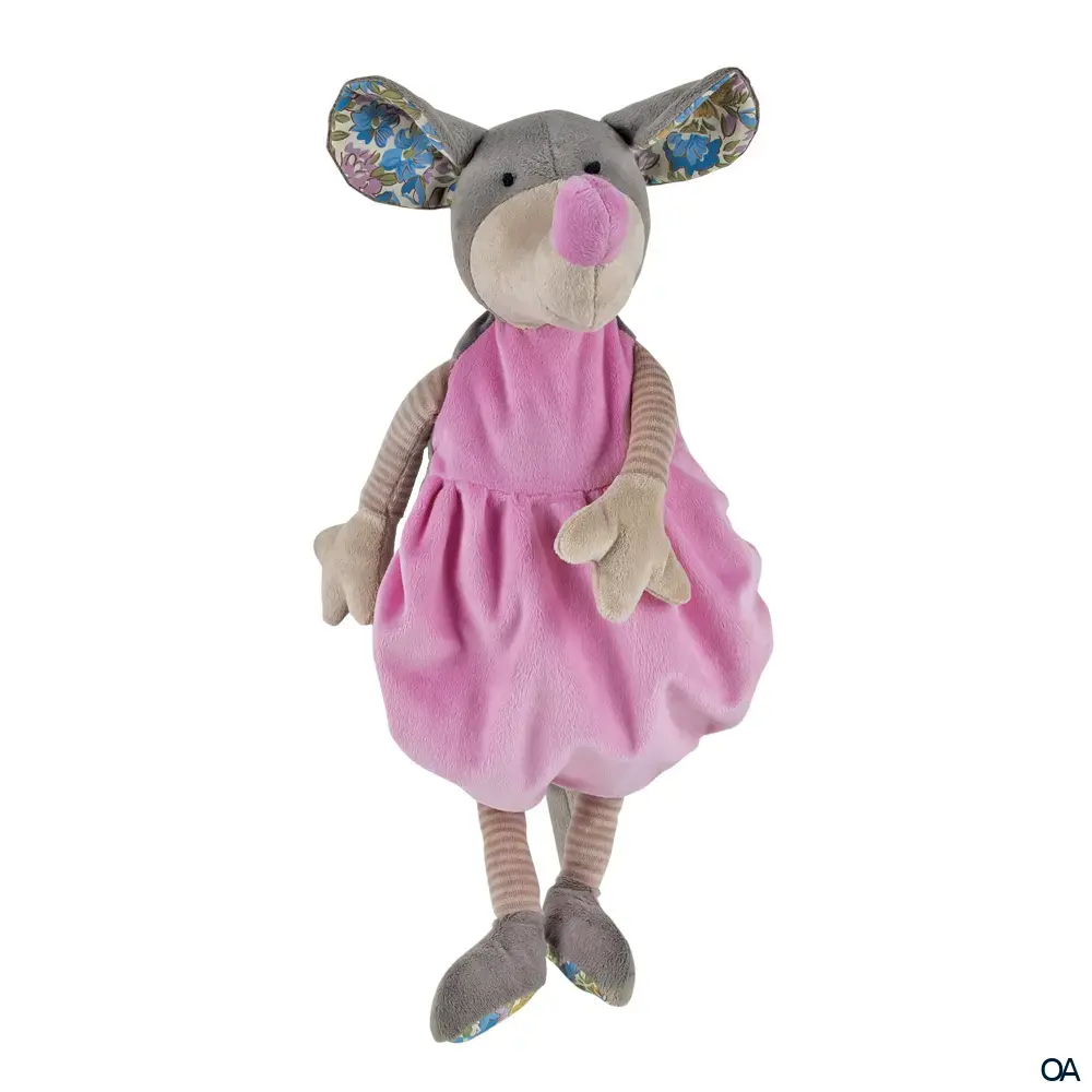 Sänger Wärmflasche Plüschtier Maus Tiffy - 0,8L