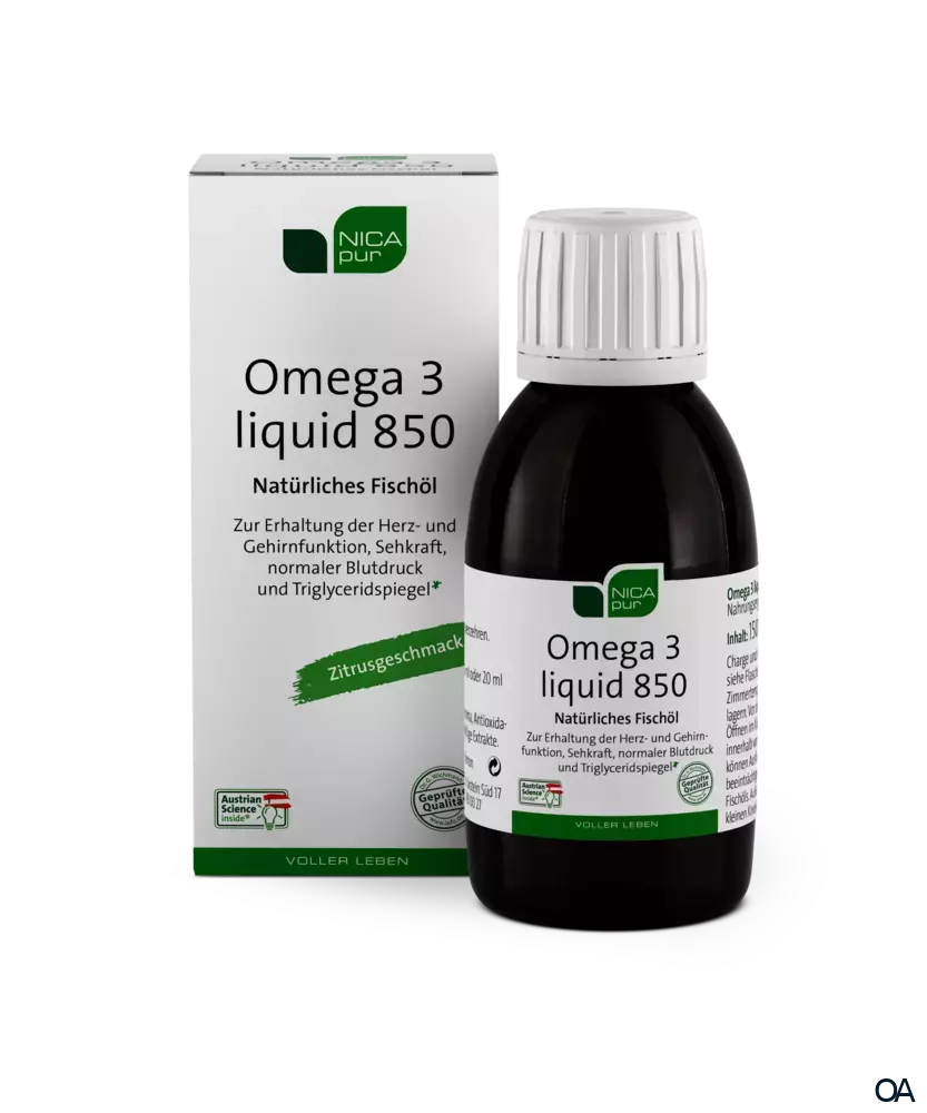 NICApur Omega 3 liquid 850