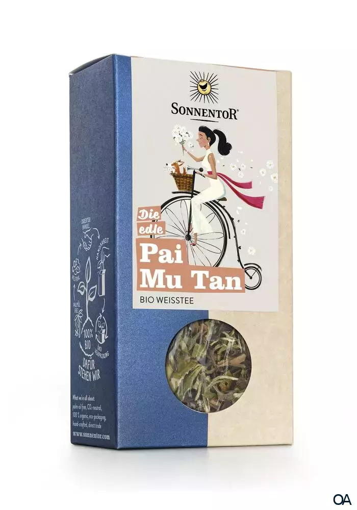 Sonnentor Die edle Pai Mu Tan Weißtee lose Sonnentor Die edle Pai Mu Tan Weißtee lose