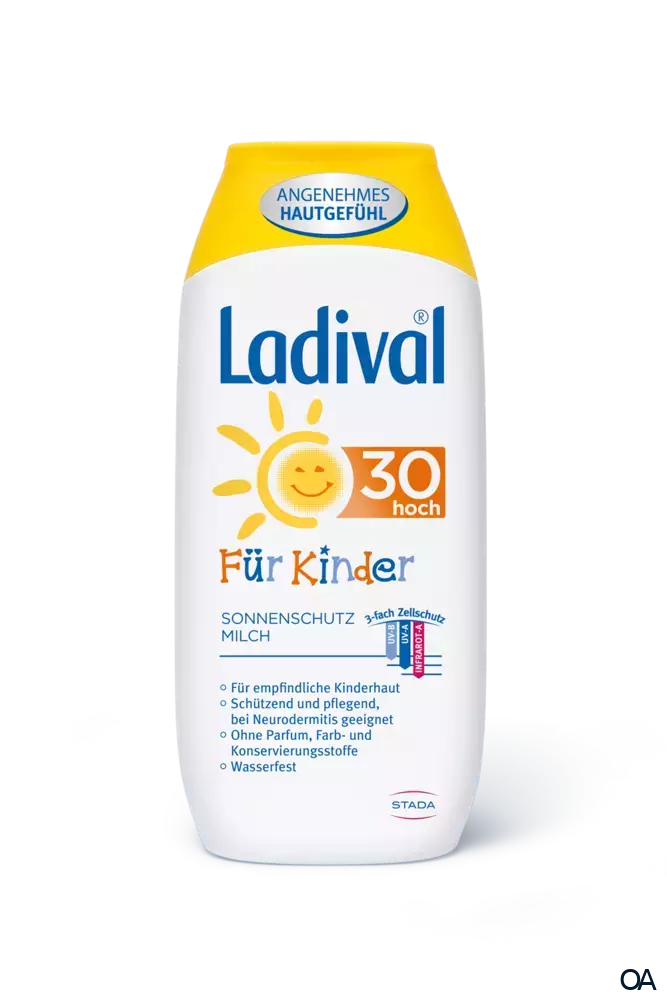 LADIVAL® Kinder Sonnenschutz Milch LSF 30 LADIVAL® Kinder Sonnenschutz Milch LSF 30