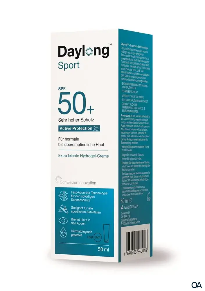 Daylong™ Sport Active Protection Hydrogel-Creme SPF 50+ Daylong™ Sport Active Protection Hydrogel-Creme SPF 50+