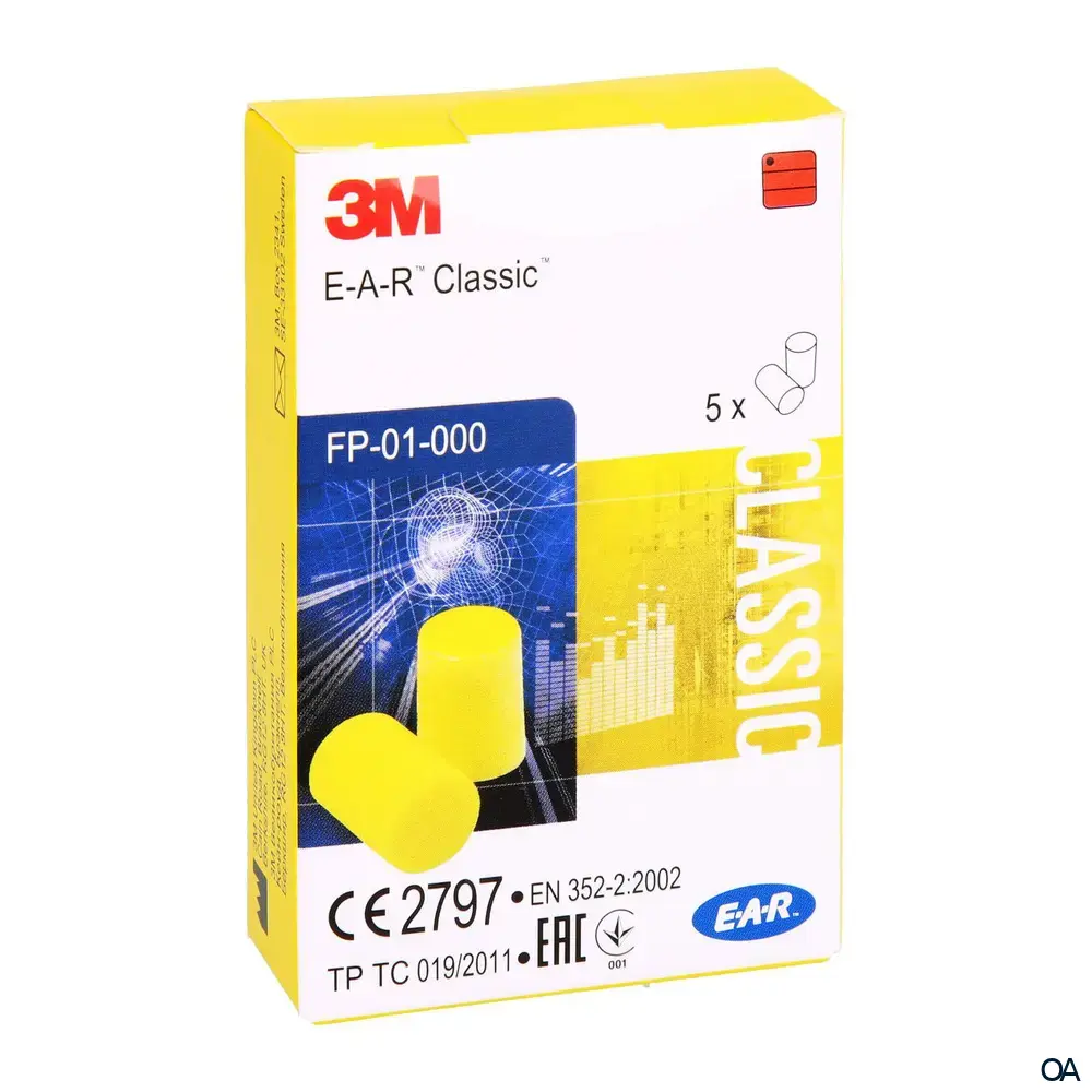 3M E-A-R™ Classic™ Einweg-Gehörschutzstöpsel 2 x 5 Stück