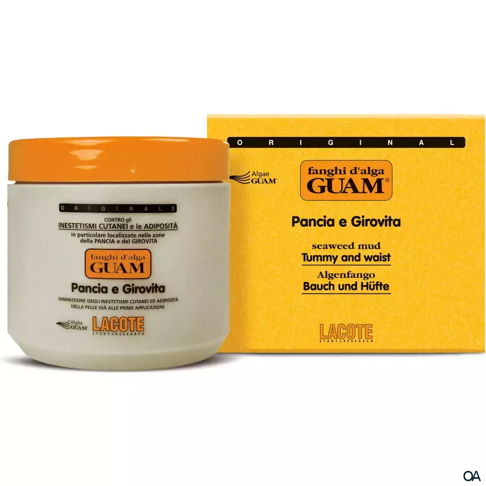Guam Algenfango Bauch/Hüfte 500g Tiegel Guam Algenfango Bauch/Hüfte 500g Tiegel