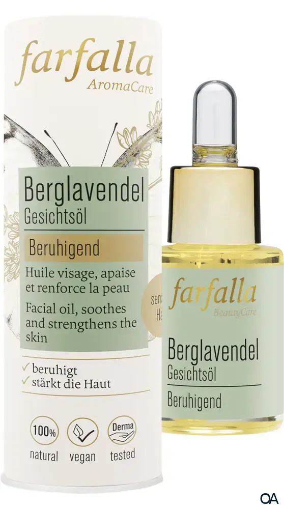 Farfalla Gesichtsöl Berglavendel, beruhigend