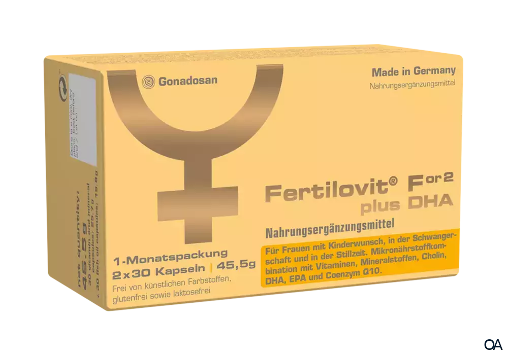 Fertilovit F or2 plus DHA Kapseln Fertilovit F or2 plus DHA Kapseln