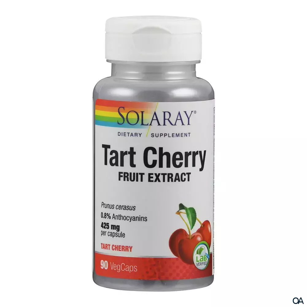 Solaray Sauerkirsche 425 mg Kapseln Solaray Sauerkirsche 425 mg Kapseln