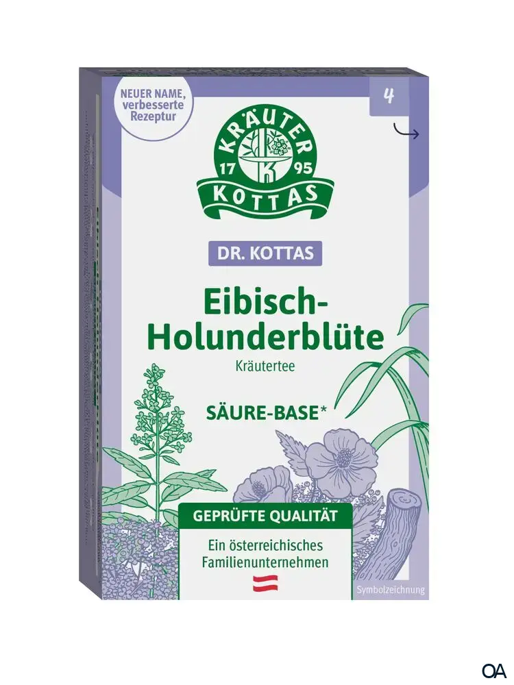 Dr. Kottas Eibisch-Holunderblüte Kräutertee