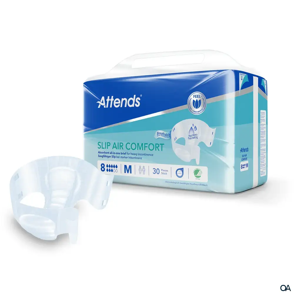 Attends Slip Air Comfort 8 M - Saugfähige Slips bei starker Inkontinenz