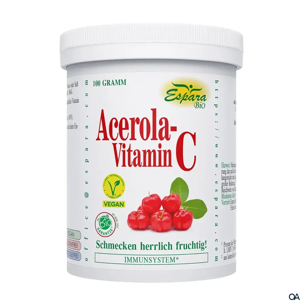 Espara Acerola-Vitamin C BIO Pulver Espara Acerola-Vitamin C BIO Pulver