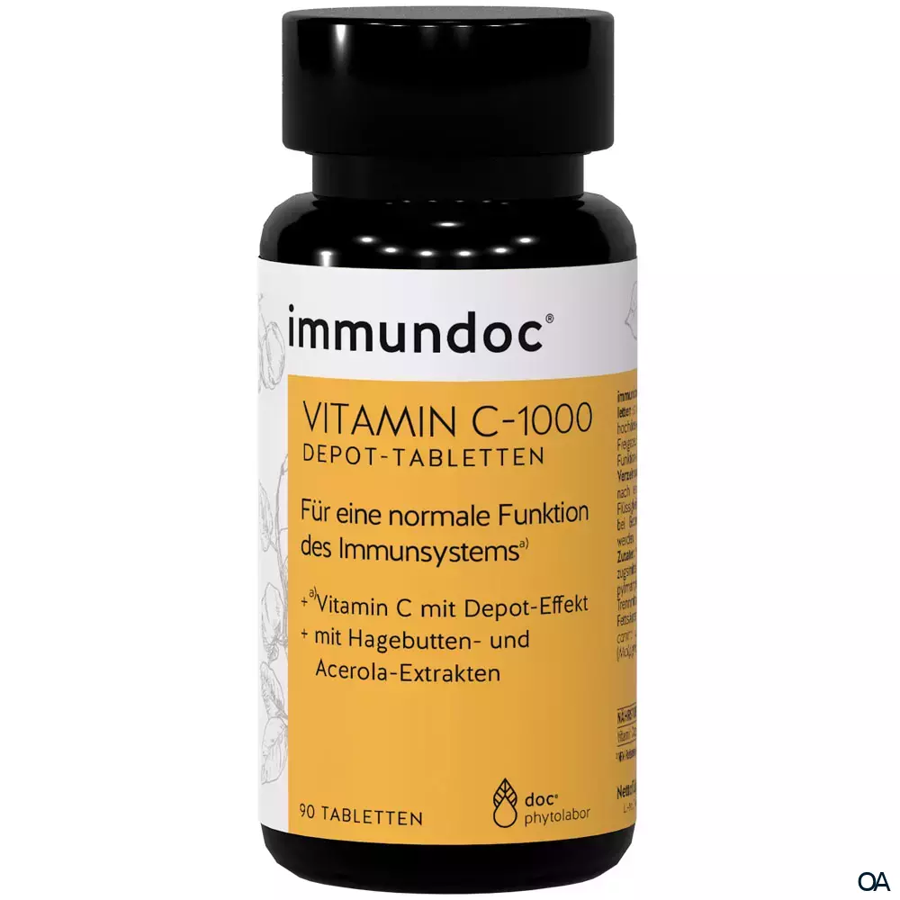 immundoc® VITAMIN C-1000 Depot-Tabletten immundoc® VITAMIN C-1000 Depot-Tabletten