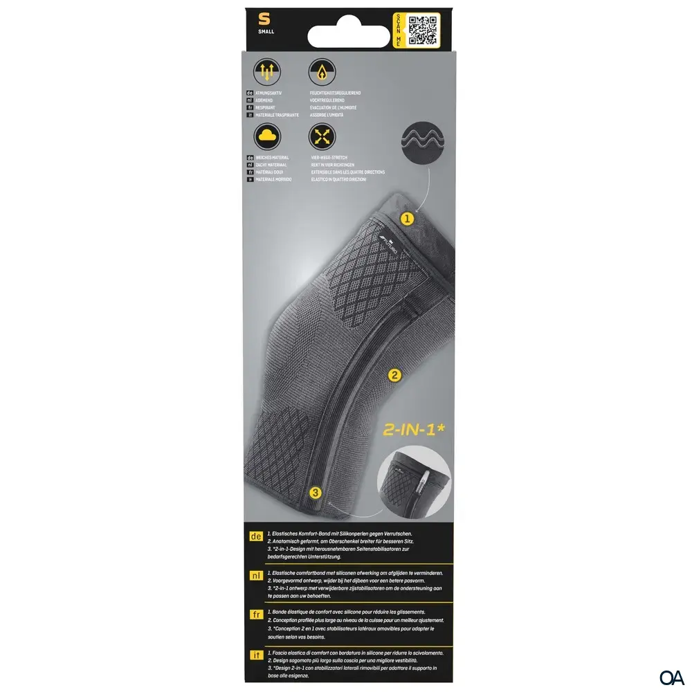 FUTURO™ Premium Knie-Bandage mit seitlicher Unterstützung - Small