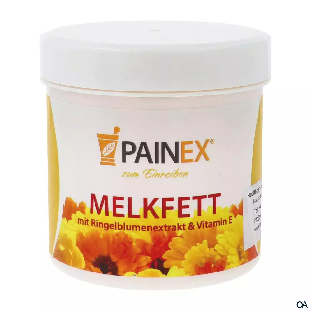 PAINEX® Melkfett mit Ringelblumenextrakt und Vitamin E PAINEX® Melkfett mit Ringelblumenextrakt und Vitamin E