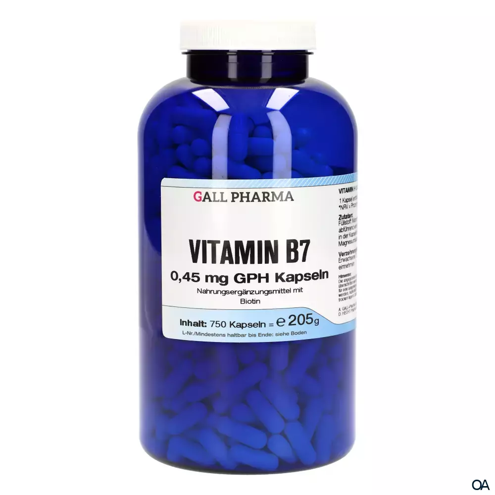 Gall Pharma Vitamin B7 0,45 mg Kapseln