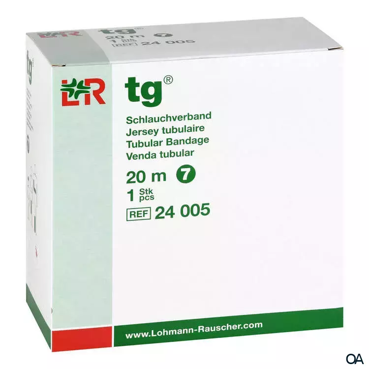 tg® Schlauchverband für Arm (groß), Bein, Kinderkopf, Gr. 7 (∅ 7 cm) Rolle, 1 Stück