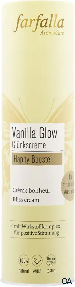 Farfalla Vanilla Glow Glückscreme, Happy Booster Farfalla Vanilla Glow Glückscreme, Happy Booster