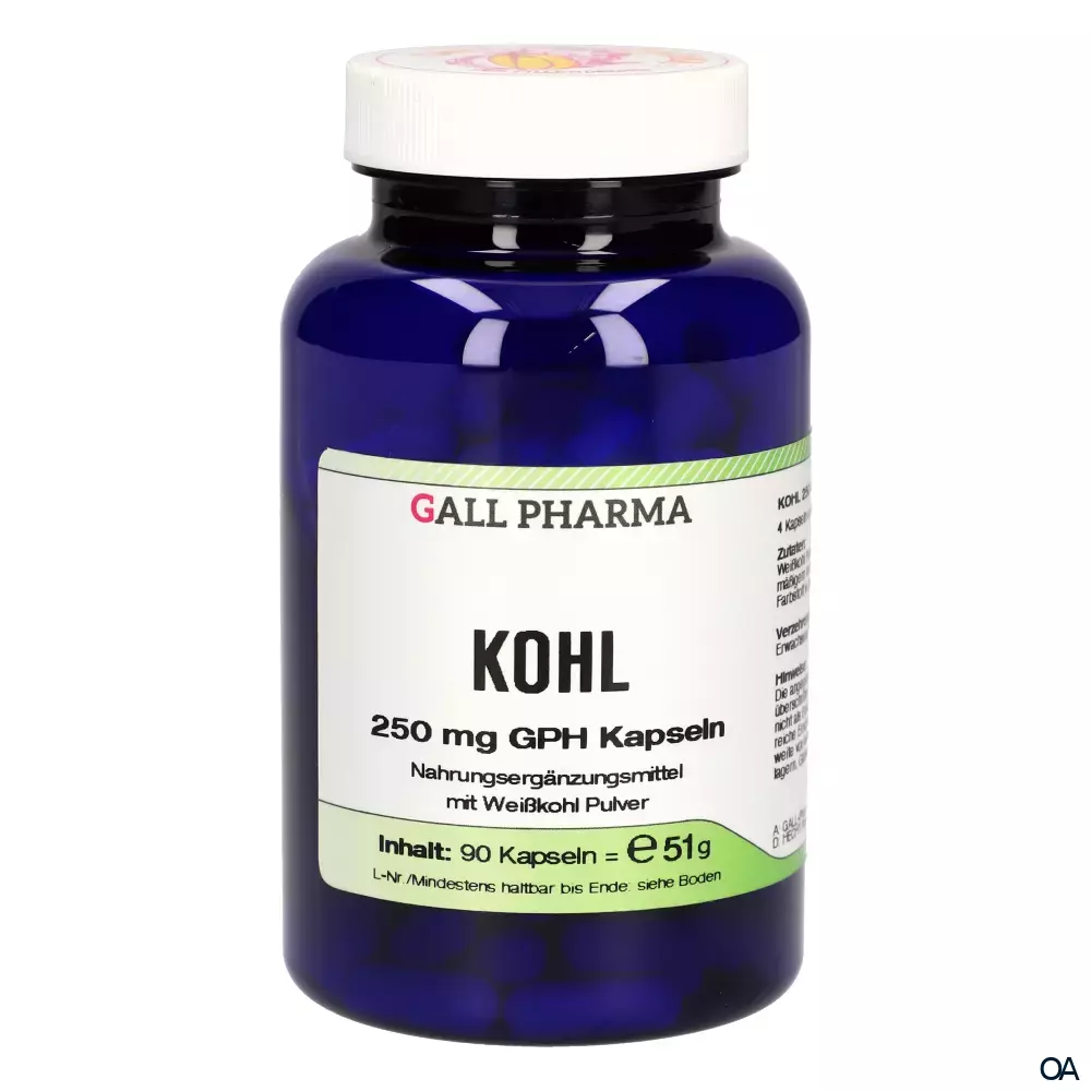 Gall Pharma Kohl 250 mg Kapseln Gall Pharma Kohl 250 mg Kapseln