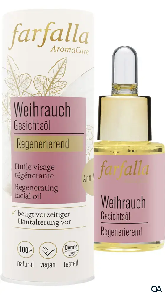 Farfalla Gesichtsöl Weihrauch, regenerierend
