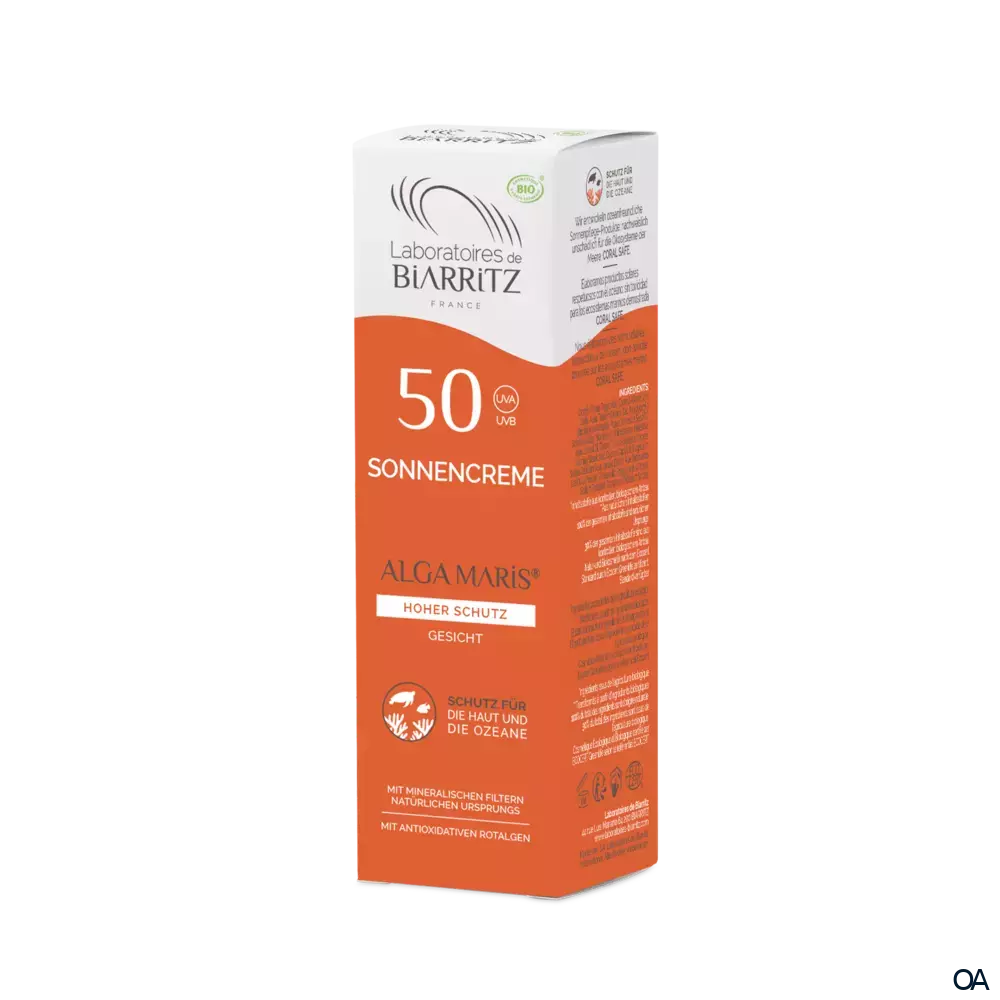 Alga Maris Sonnencreme Gesicht LSF50 Bio LDB Alga Maris Sonnencreme Gesicht LSF50 Bio LDB