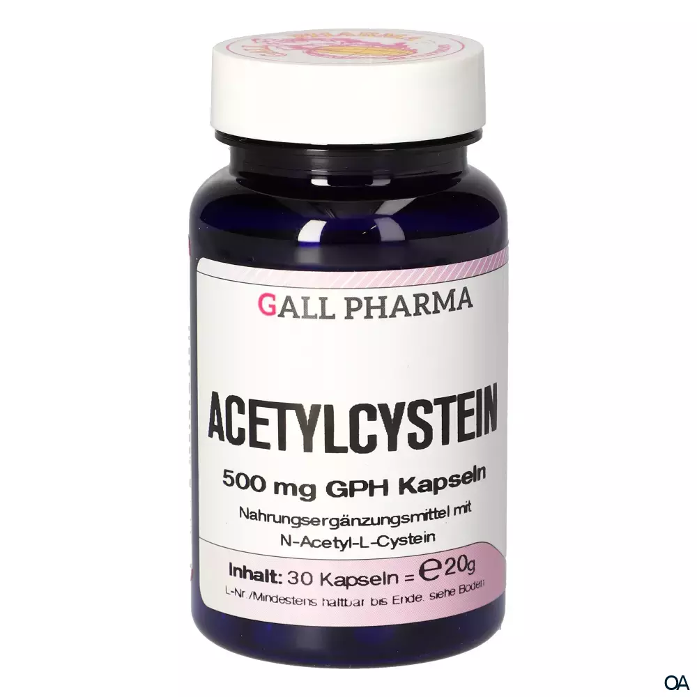 Gall Pharma Acetylcystein 500 mg Kapseln
