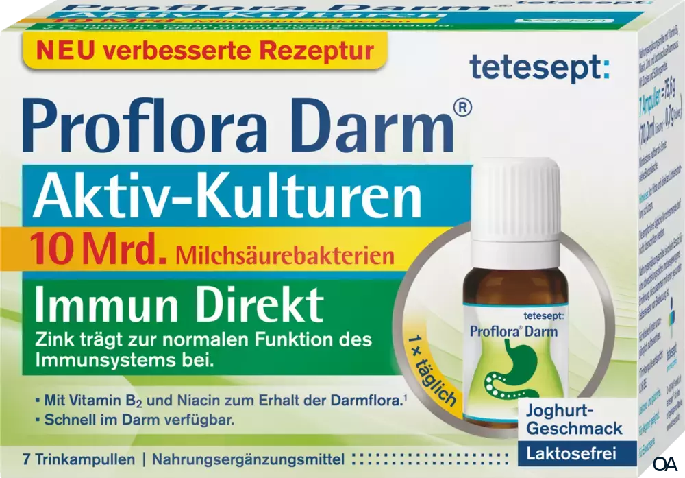 tetesept Proflora® Darm Trinkampullen tetesept Proflora® Darm Trinkampullen