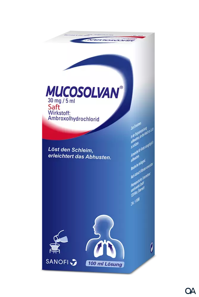 Mucosolvan® Schleimlöser 30 mg / 5 ml Saft Mucosolvan® Schleimlöser 30 mg / 5 ml Saft