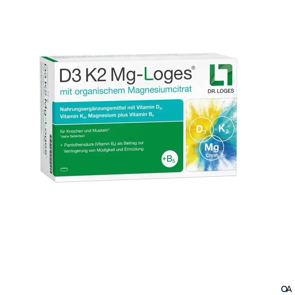 D3 K2 Mg-Loges® Kapseln