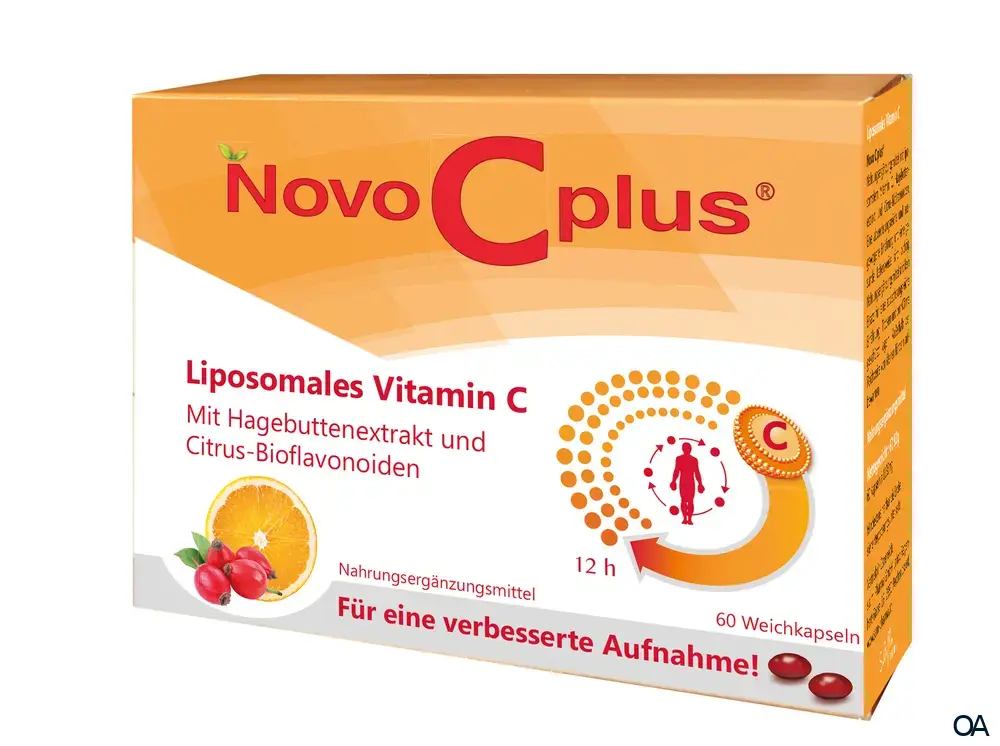NovoC plus Liposomales Vitamin C Kapseln