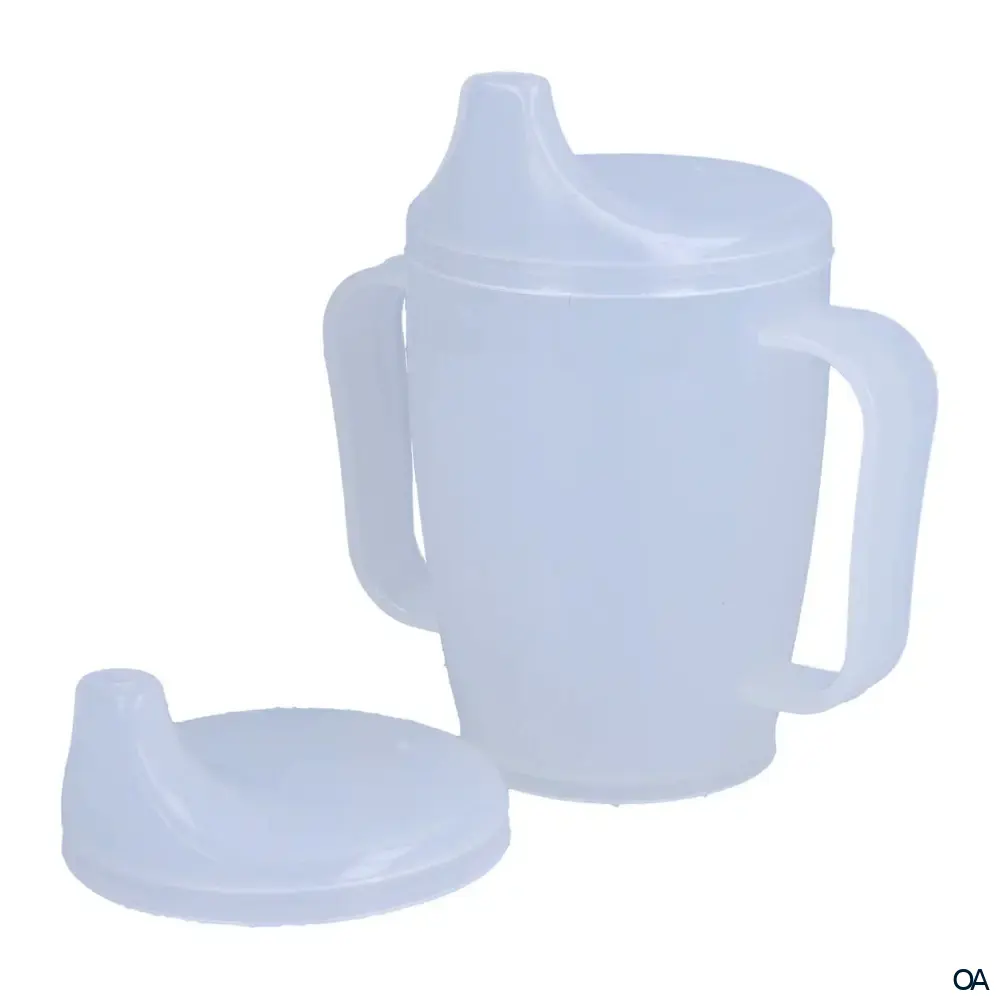 Dr. Junghans Einnahmebecher - 2 Griffe - Milchig Dr. Junghans Einnahmebecher - 2 Griffe - Milchig