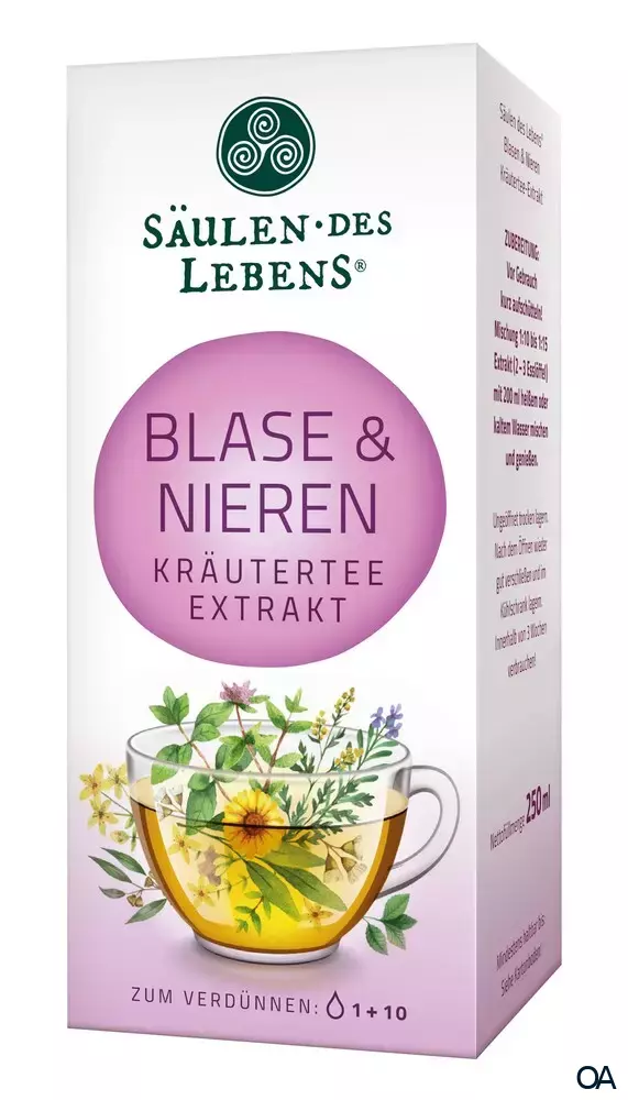Säulen des Lebens Blase & Nieren Kräuterteeextrakt